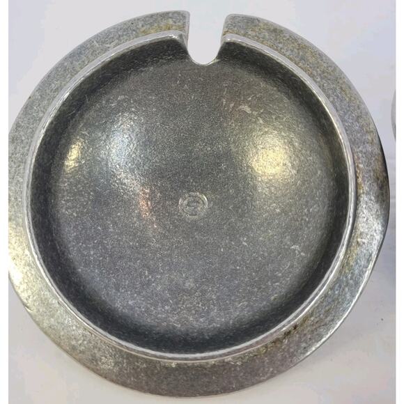 Vintage Carson Pewter Sugar/Sauce/Condiment Bowl with Lid & Spoon 1970s - Picture 10 of 12